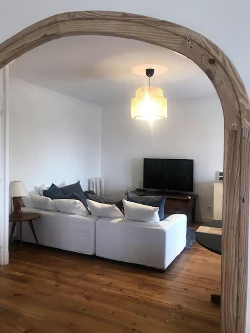 Bel Appartement Avec Vue Hendaye Exteriör bild