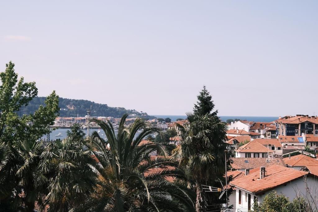 Bel Appartement Avec Vue Hendaye Exteriör bild
